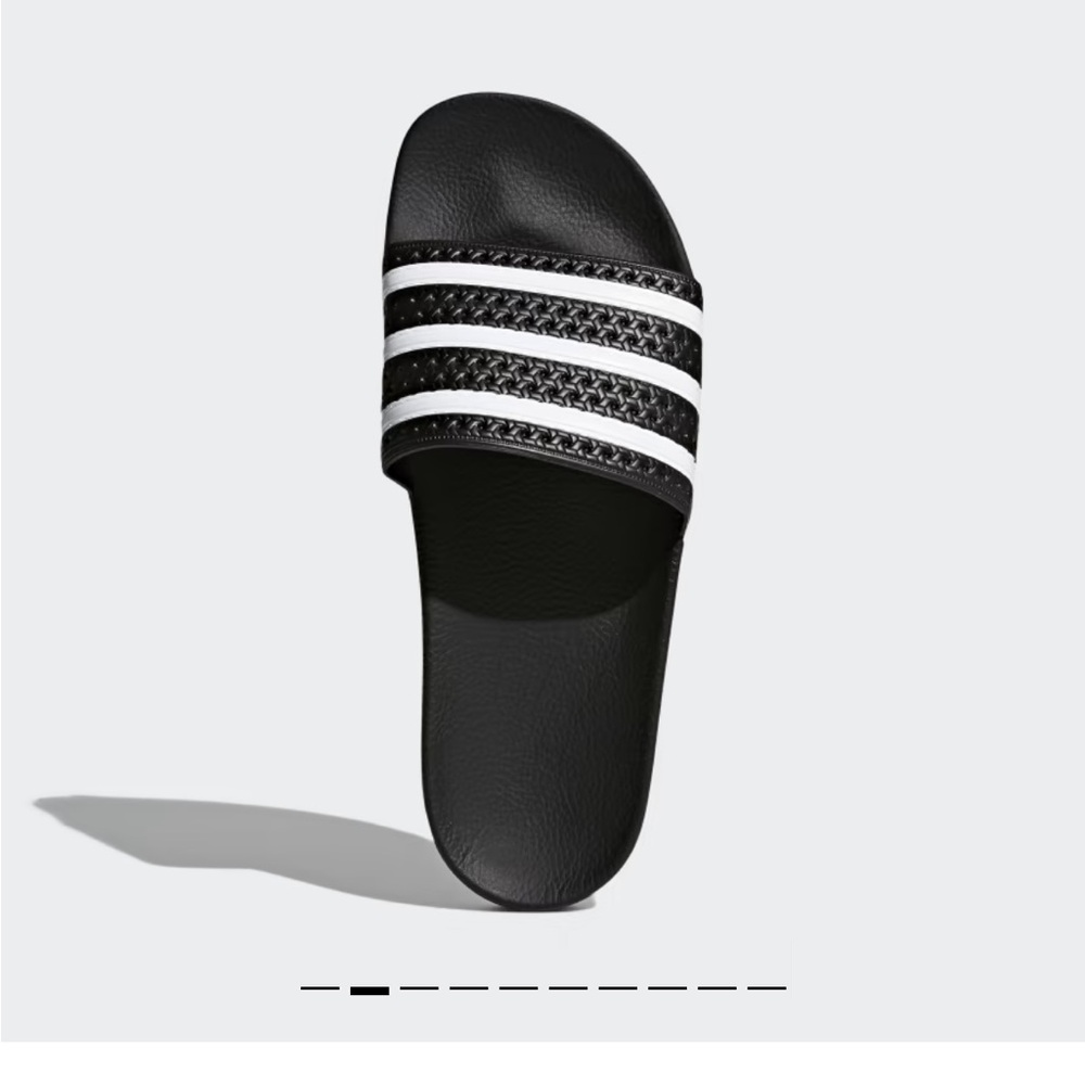Adidas Adilette Slides - men’s 8/womens 10